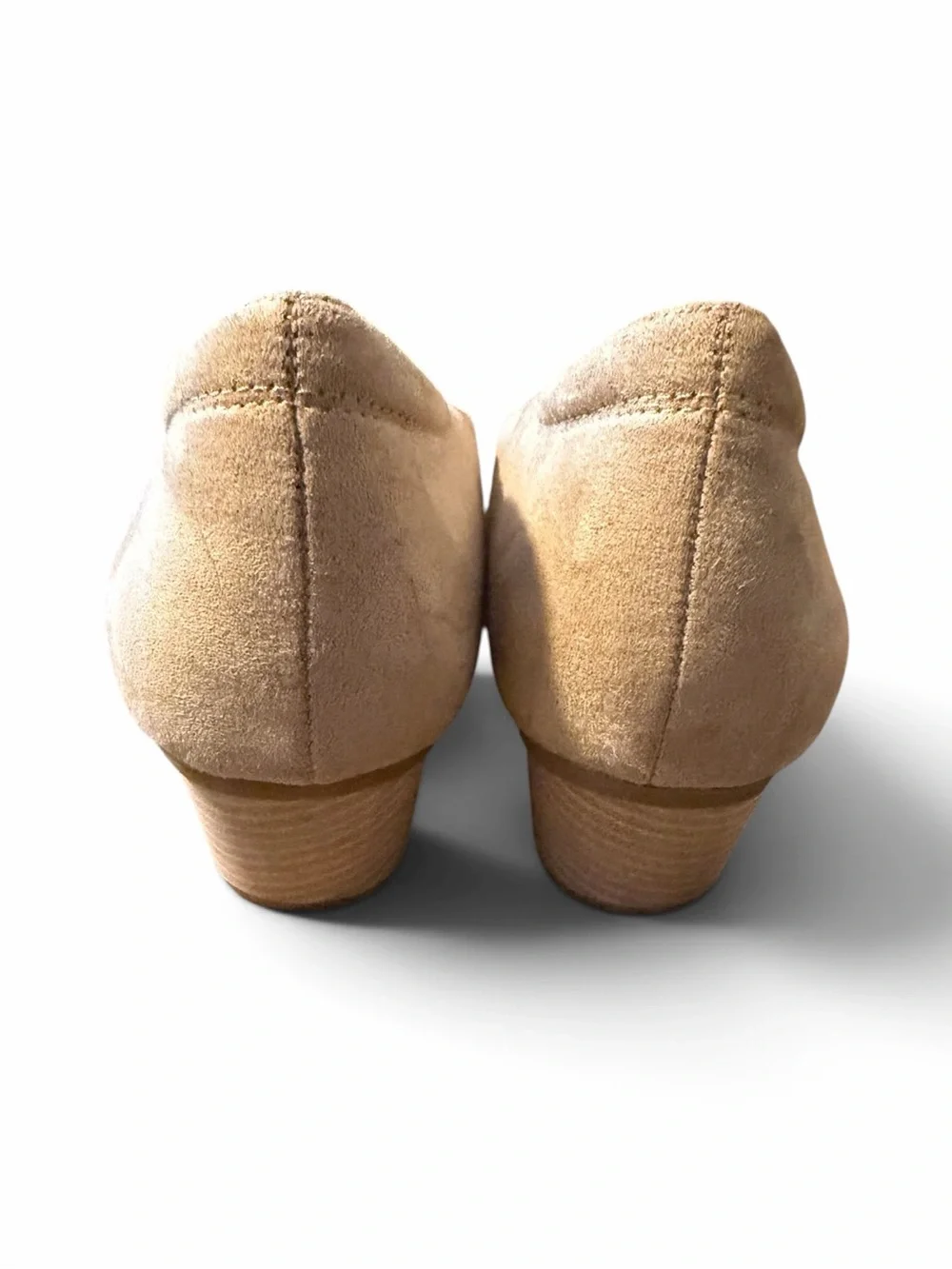 Dr. Scholl’s Women’s Beige Suede Wedge Comfort Shoes